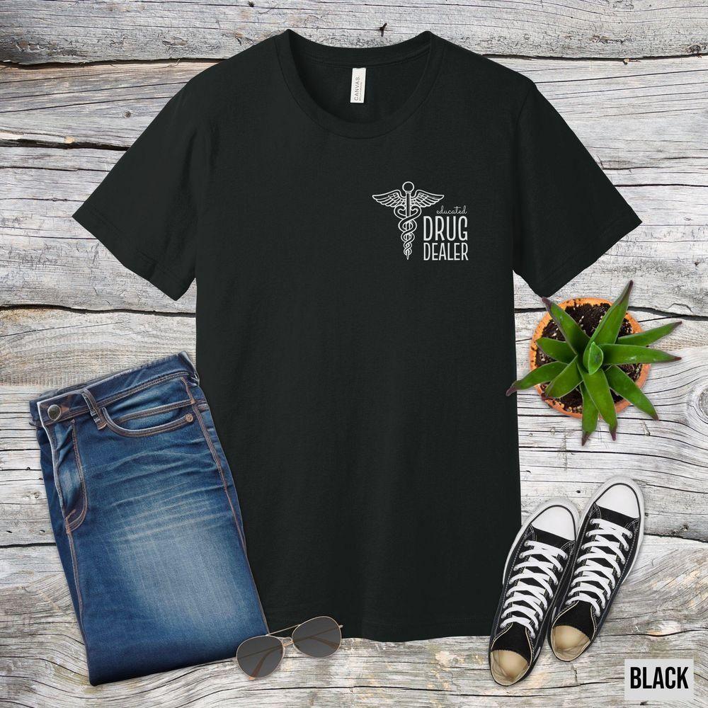 Pharmacist Pocket Design Vuitino Shirt